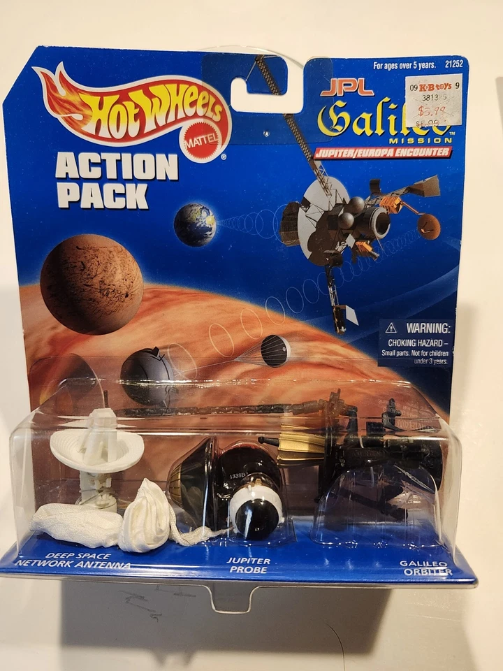 Hot Wheels Action Pack Galileo/Mars Rover 1998 1996 Foto 3 de 3