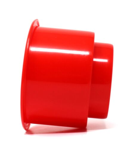 Red 3-5/8 Recessed Drop in Plastic Cup Drink Holder Can Car Table Boat RV - Picture 8 of 31