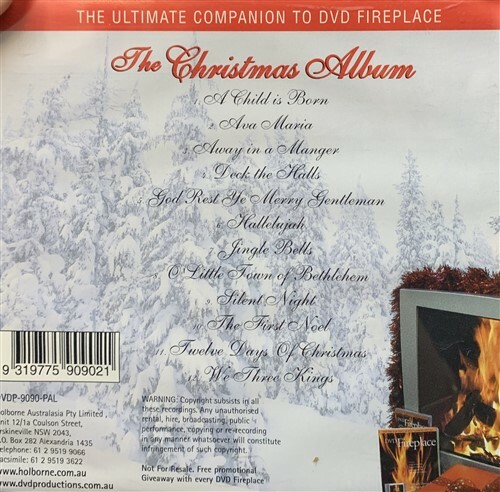THE CHRISTMAS ALBUM Various Artists DVD ONLY (PROMO COPY) - Picture 2 of 2