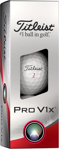 Titleist Pro V1 or Pro V1x Golf Balls, White, One Dozen, Brand New Free P&P - Picture 13 of 25