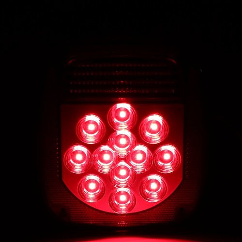 for Jeep Wrangler TJ CJ 2pcs LED Tail Lights Rear Brake Lamps Turn Stop Reverse - Picture 13 of 18