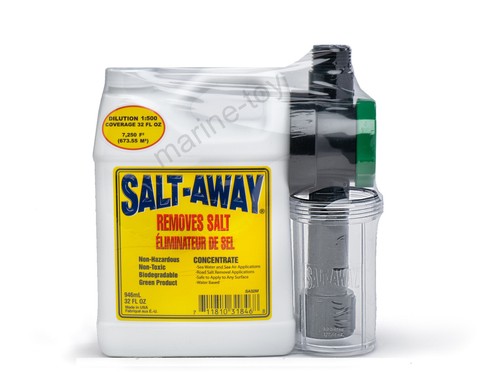 Salt-Away Salt Remover SA32M 32 fl oz Concentrate Refill & 6 fl oz Mixing Unit