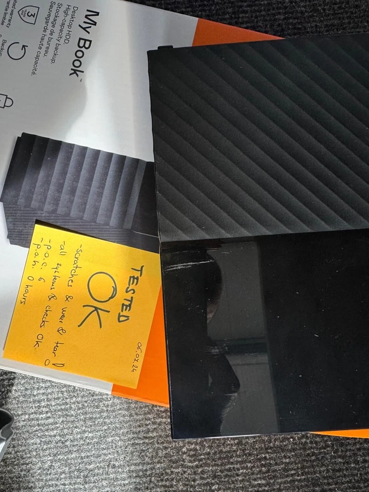 Western Digital My Book 4TB WD Desktop External Hard Drive in Black - USB 3.0 - Image 2 of 4