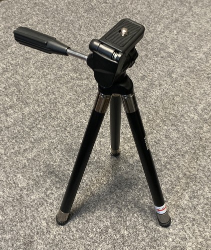 Vivitar Adjustable Height Tripod Stand Standard Camera Mount 7" to 42" - Picture 3 of 7
