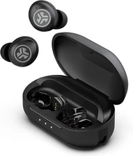 JLab JBuds Air Pro True Wireless Earbuds Bluetooth Auto Play Dual Connect Black
