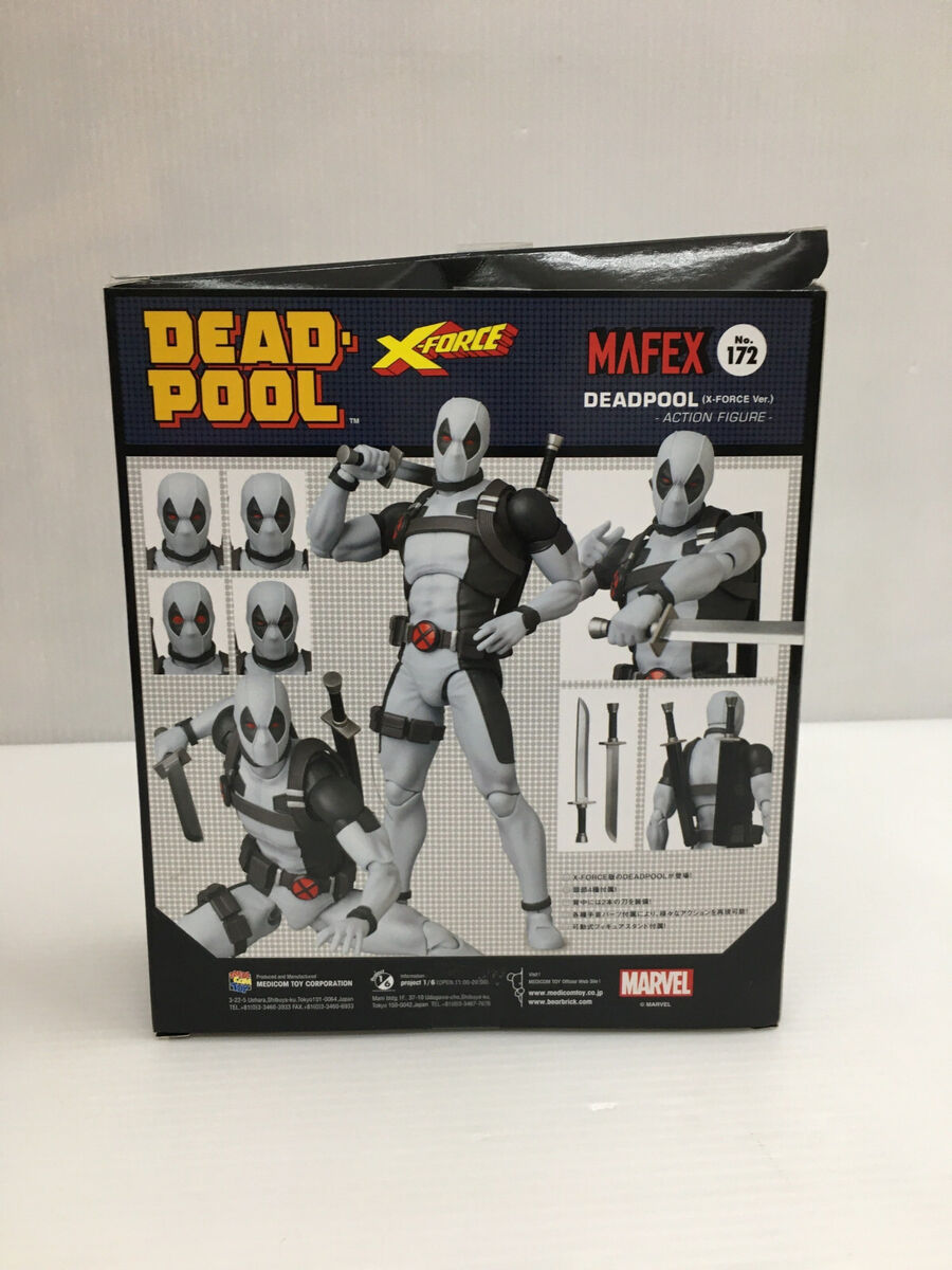 MEDICOM TOY MAFEX 172 DEADPOOL X-FORCE Ver. Figure Japan MEDICOM TOY MAFEX 172 DEADPOOL X-FORCE Ver. Figure Japan