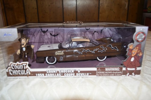 Hollywood Rides Count Chocula & 1959 Cadillac Coupe Deville 1/24 Jada 2021