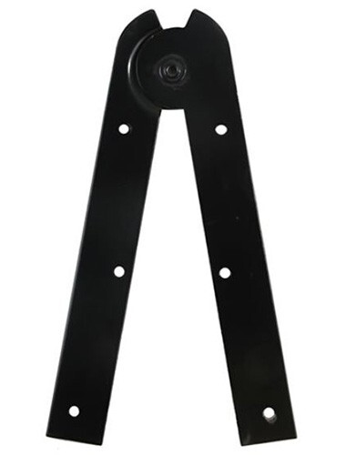 Cerniera per scala doppia colore nera OM4 lunghezza 20 cm. - Foto 1 di 1