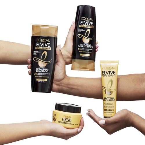 LOreal Paris Elvive Total Repair 5 Repairing Conditioner for Damaged Hair 28Oz - Picture 5 of 6