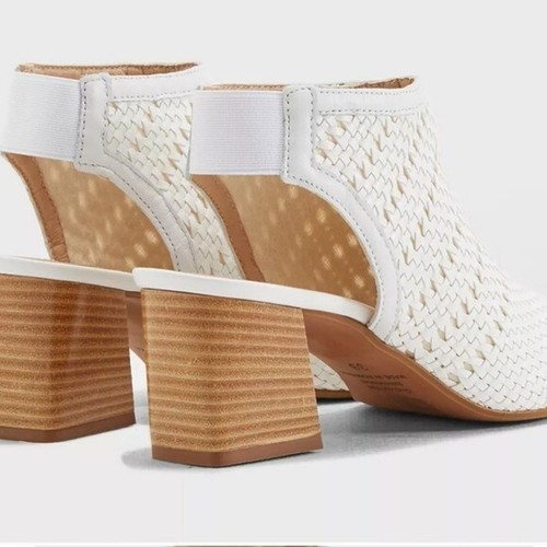 Topshop Nifty White Woven Sandal NEW without box size 7.5 - Picture 2 of 10