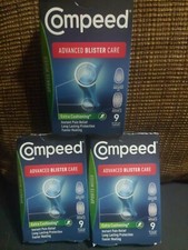 3Pk Compeed Advanced Blister Care, 9 Cushions- Sports Mixed Active Med Exp 1/25