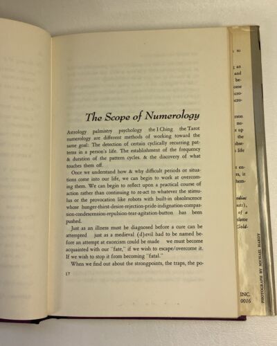 Life by the Numbers (Numerology) - Ursule Molinaro (1st/1st) William Morrow 1971 - Picture 14 of 16