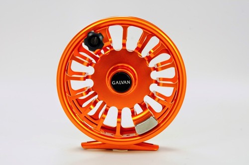 GALVAN TORQUE T-8 FLY REEL ORANGE - FREE $100 LINE, BACKING - NEW - Picture 3 of 12