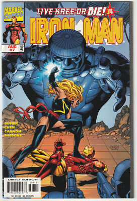   THE INVINCIBLE IRON MAN Vol 3 #7 Marvel Comics 1998 US-COMICHEFT NEUW TOP Z0-1