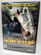 Non-Stop (DVD, 2014) New & Sealed