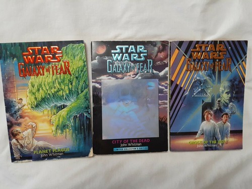 Star Wars Galaxy of Fear LOT OF 3 - Ltd Edition City of the Dead & Planet Plague