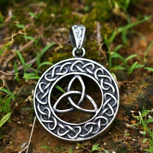 AU Fashion Vintage Viking Mix Theme Pendant Celtic Knot Compass Stainless Steel - Picture 6 of 19