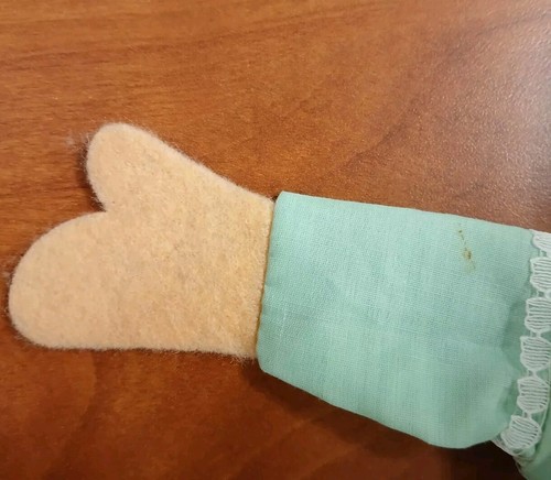 Vintage Gummikopf Prinzessin Kinder Handpuppe - Bild 6 von 11