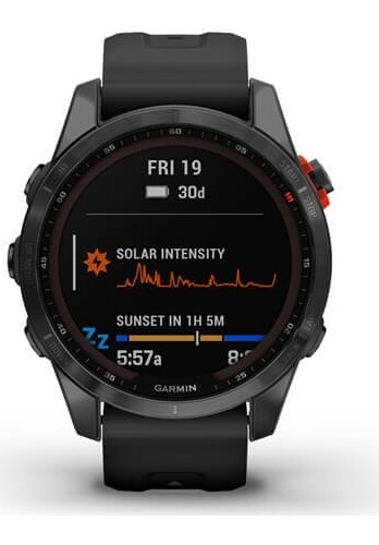 Garmin Fenix 7 Solar Smartwatch Display Touch 1.3" MIP e GPS Nero 010-02539-13 - Foto 2 di 7