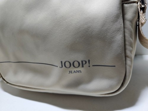JOOP Jeans Original Damen Kleine Handtasche Beige ca. 20cm - Bild 6 von 7