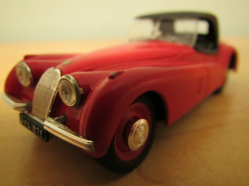 Jaguar XH 120 #R102 1948 diecast escala 1/43 vintage 3,5 litros HP 160 Italia - Imagen 8 de 12