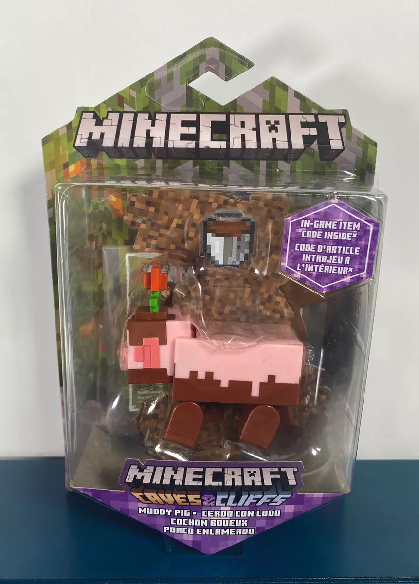 Minecraft Caves and Cliffs 18-Pack Series 8 Die-Cast Figures, Multi-color 