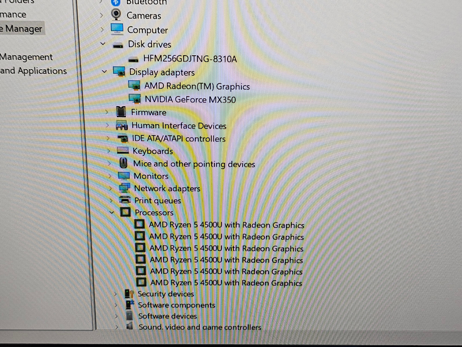 ASUS ZenBook Q4071Q 14" AMD Ryzen 5 4500U 2.38GHz 8GB Ram 256Gb SSD MX350 Win11 - Picture 9 of 10