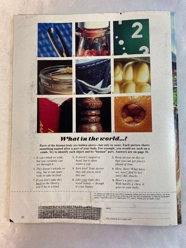 National Geographic World Magazine (For Kids) 1984 Vintage Back Issues - Picture 36 of 61