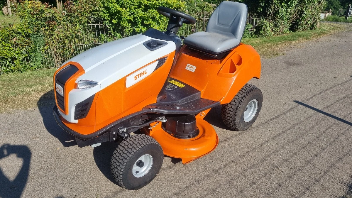 Stihl ride on mower deals