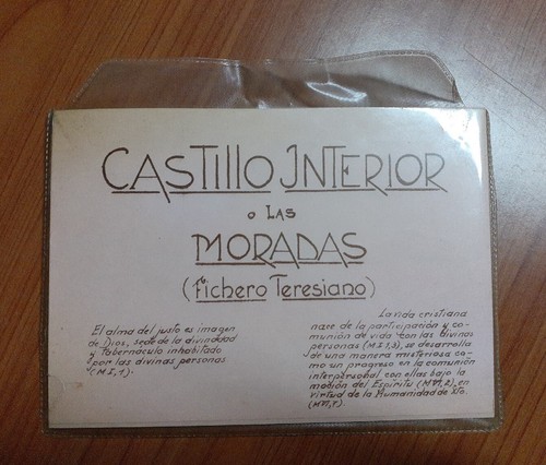 CASTILLO INTERIOR Las MORADAS, FICHERO TERESIANO, Dottrina Teresiana rarità SC13 - Imagen 1 de 4
