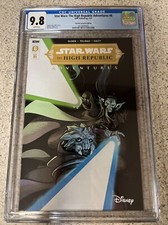 STAR WARS: HIGH REPUBLIC ADVENTURES #6 1:10 (2021) CGC 9.8 Five 1st Appeatances