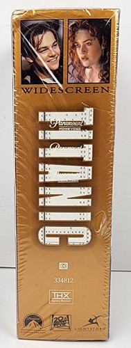Titanic VHS Widescreen  Brand New Sealed James Cameron Leonardo DiCaprio Winslet - Picture 4 of 10