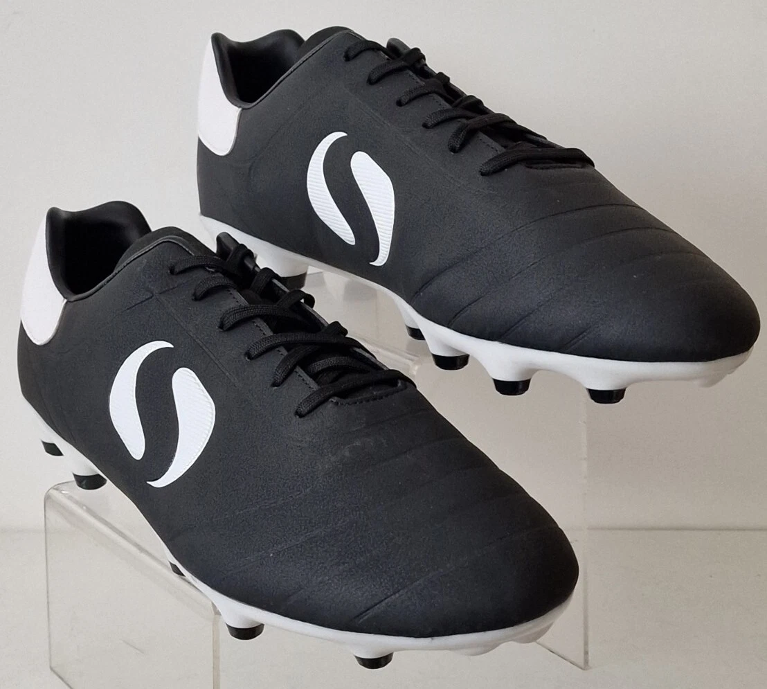 SONDICO Strike FG 00 Football Boots MENS BLACK Size UK 13 EU 48.5