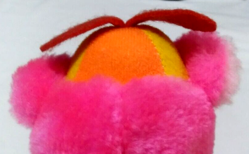 Cappello elica peluche orsacchiotto rosa caldo ACE novità vintage premio carnevale 6'' - Foto 2 di 8
