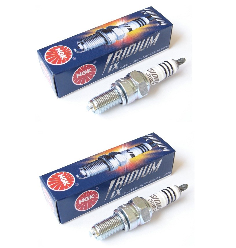 2 NGK iRIDIUM IX SPARK PLUGS 1987-2006 for YAMAHA BANSHEE YFZ350 BLASTER BR8EIX