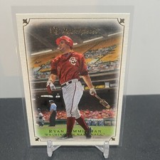 2007 UD Masterpieces Washington Nationals Baseball Card #67 Ryan Zimmerman