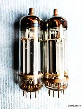 LOT OF 2 PL-504 BEAM PENTODE POWER TUBES