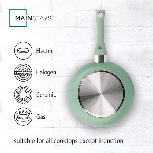 Nonstick Cookware Set 12 Piece Aluminum Cookware Kitchen Utensils Everyday Use - Picture 5 of 10
