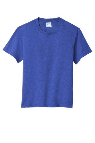 Port & Company PC455Y Youth Cotton/Poly Fan Favorite Comfort Blend T Shirt - Picture 9 of 10