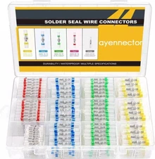 500/160pcs Waterproof Solder Stick Seal Sleeve Heat Shrink Butt Wire Connectors