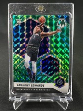 2020-21 Panini Mosaic - Rookie Green Mosaic Prizm #201 Anthony Edwards (RC)