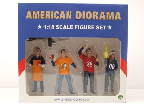 Figuras De Fiesta Tailgate Set 2 Para Modelos 1:18 American Diorama - Imagen 5 de 5
