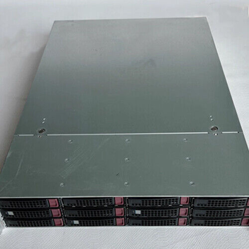 Supermicro H11SSW-NT Server/12X3.5" (2XNVME)BAY/1XEPYC 7302/4X32G 3200MHz/1T M.2
