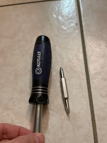 Kobalt 13-in-1 Double Drive Screwdriver /Used w/ 12 Bits & Bit Holder - Picture 2 of 3