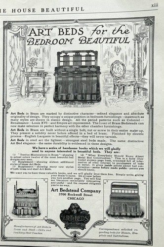 The HOUSE BEAUTIFUL October, 1909. Annual Building Number; great Ads. 56 pages - Picture 5 of 19