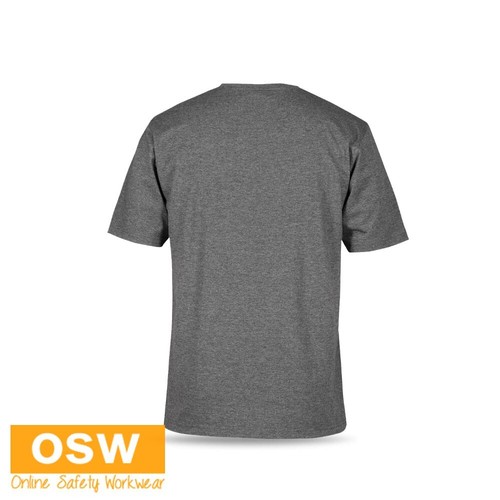 Camiseta de hombre manga corta cuello redondo colores lisos 100 % cómoda ajuste clásico - Imagen 19 de 61