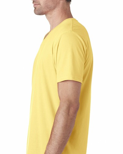Next Level Men's Premium Sueded V-Neck T-shirt Solid Vee Neck Tee XS-2XL 6440 - Picture 3 of 57
