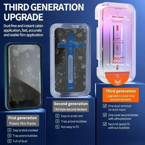 Matte Oleophobic Coating Dust free Installation Screen Protector For iPhone 13 1 - Bild 11 von 38