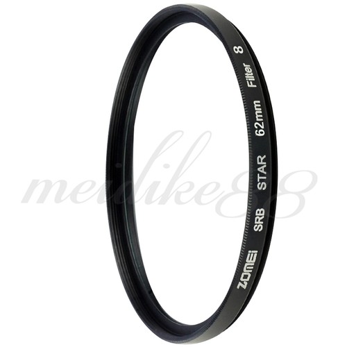 ZOMEI 62mm Star-Effect +4+6+8 Points Starburst Star Filter Sets for Canon Nikon - Picture 4 of 12