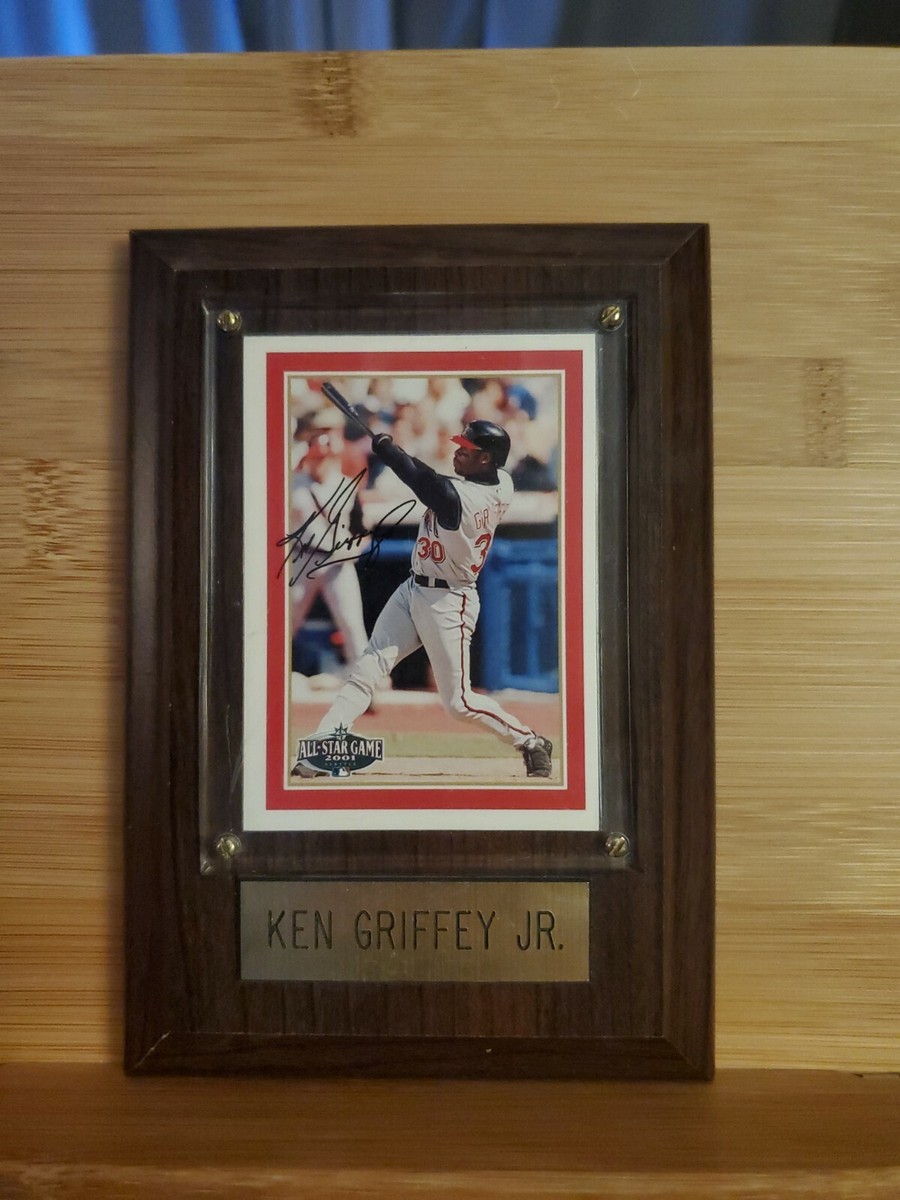 KEN GRIFFEY Jr. 直筆サイン　ケングリフィー　オールスター RARE -KEN GRIFFEY JR in Plaque -2001 #30 ALL-STAR GAME | eBay
